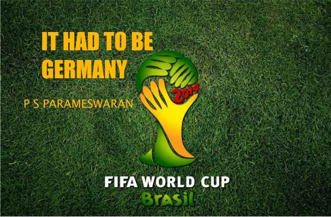 It had to be ‘Germany’