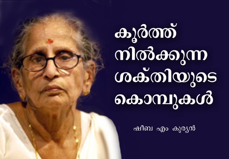 കൂർത്തു നിൽക്കുന്ന ശക്തിയുടെ കൊമ്പുകൾ