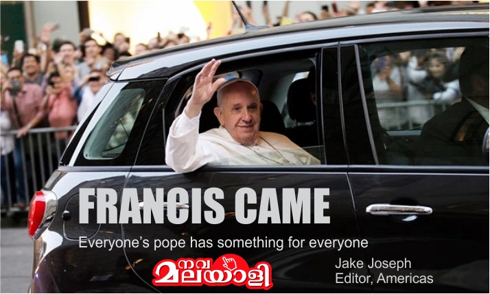 Francis Came, Everyone’s Pope has something for everyone – Jake Joseph, USA