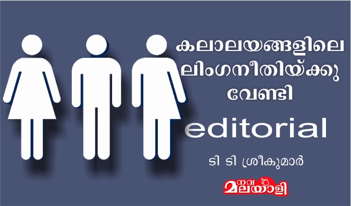 കലാലയങ്ങളിലെ ലിംഗനീതിയ്ക്കു വേണ്ടി – ടി ടി ശ്രീകുമാര്