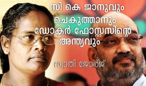 സി കെ ജാനു, ജനാധിപത്യ രാഷ്ട്രീയ സഭ, ഗോത്ര സഭ