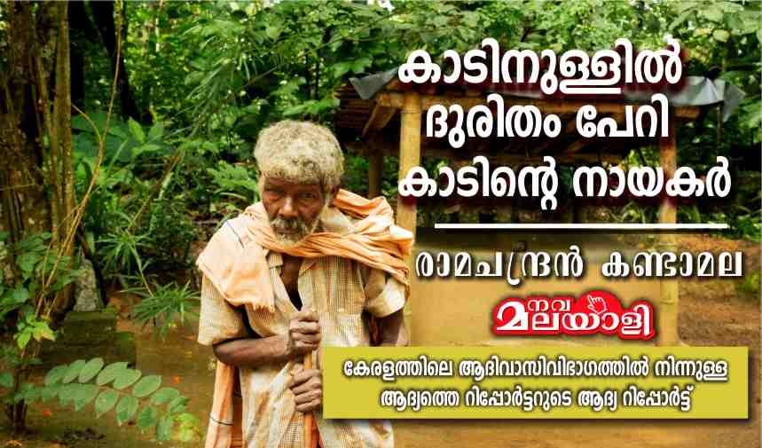 കാടിനുള്ളിൽ ദുരിതം പേറി കാടിന്റെ നായകർ – രാമചന്ദ്രൻ കണ്ടാമല