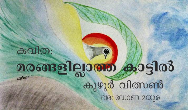 മരങ്ങളില്ലാത്ത കാട്ടിൽ – കവിത: കുഴൂർ വിത്സൺ