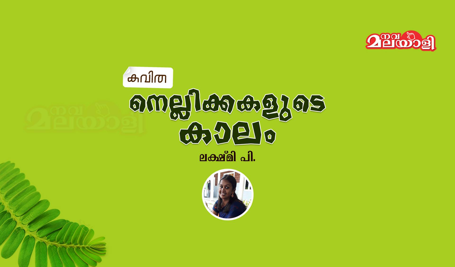 നെല്ലിക്കകളുടെ കാലം – കവിത – ലക്ഷ്മി പി