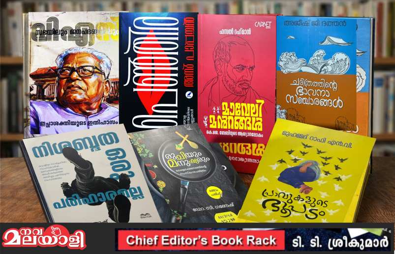 വി എസ്, കെ. ജെ. ബേബി, നടികള്‍, രുചികള്‍, നിശബ്ദതകള്‍, നിരൂപണങ്ങള്‍ പ്രാവുകള്‍!